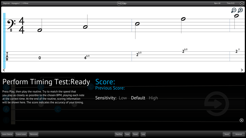 Purely Double Bass Screenshot Perform Testing Ability