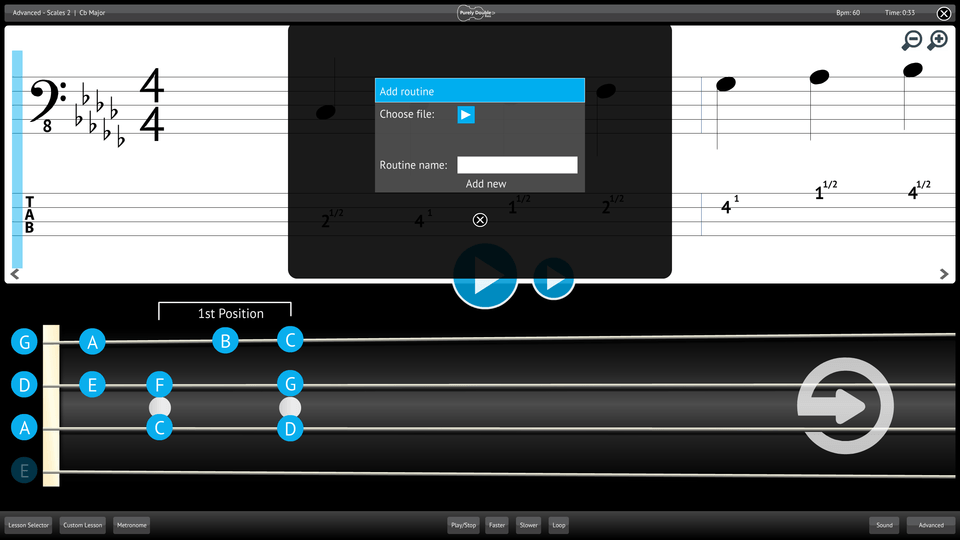 Purely Double Bass Screenshot Add Import Content