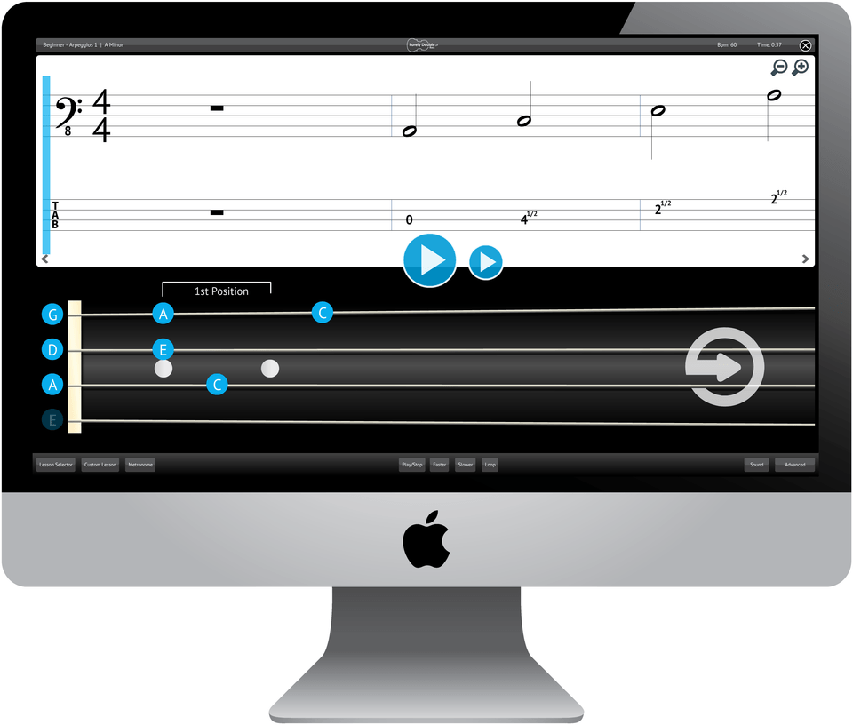 Purely Double Bass Software Application